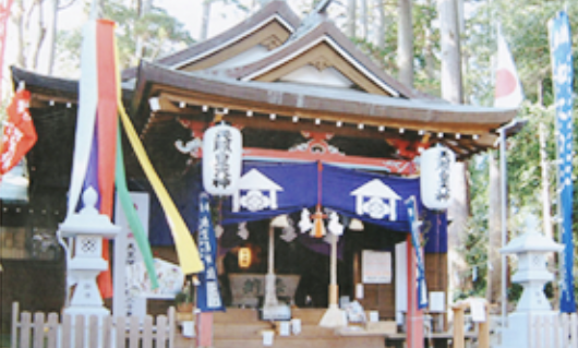 宮崎市にある加江田神社の社殿